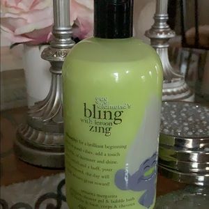 Philosophy bling shower gel bubble bath shampoo 16